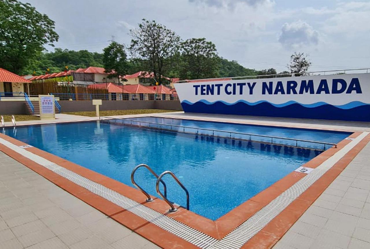 Praveg Tent City Narmada, Statue Of Unity Kevadia 외부 사진