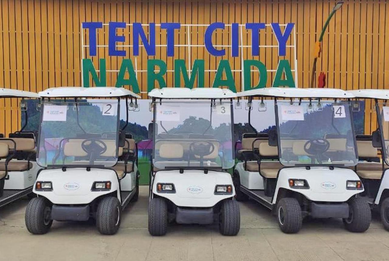 Praveg Tent City Narmada, Statue Of Unity Kevadia 외부 사진